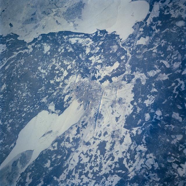 NASA image: St. Petersburg, Russia as seen from STS-60