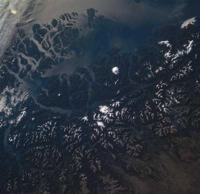 NASA image: The Southern Andes of South America as seen from STS-60