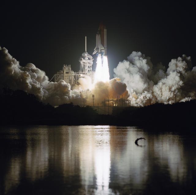 NASA image: Launch of Space Shuttle Endeavour on mission STS-61