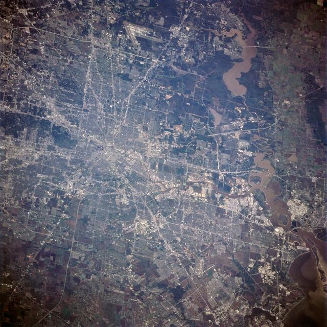 NASA image: Houston, Texas area as seen from STS-62