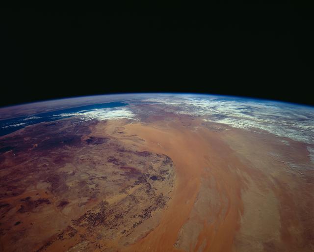 NASA image: Northern Saudi Arabia as seen from STS-62