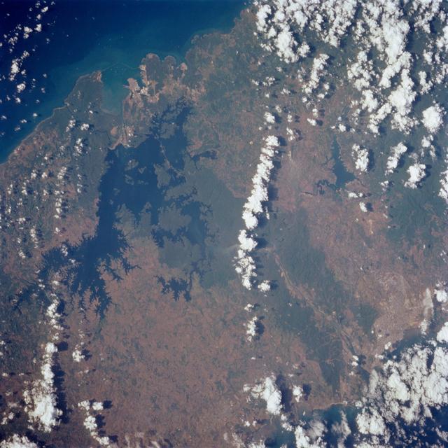 NASA image: Panama Canal Zone as seen from STS-62