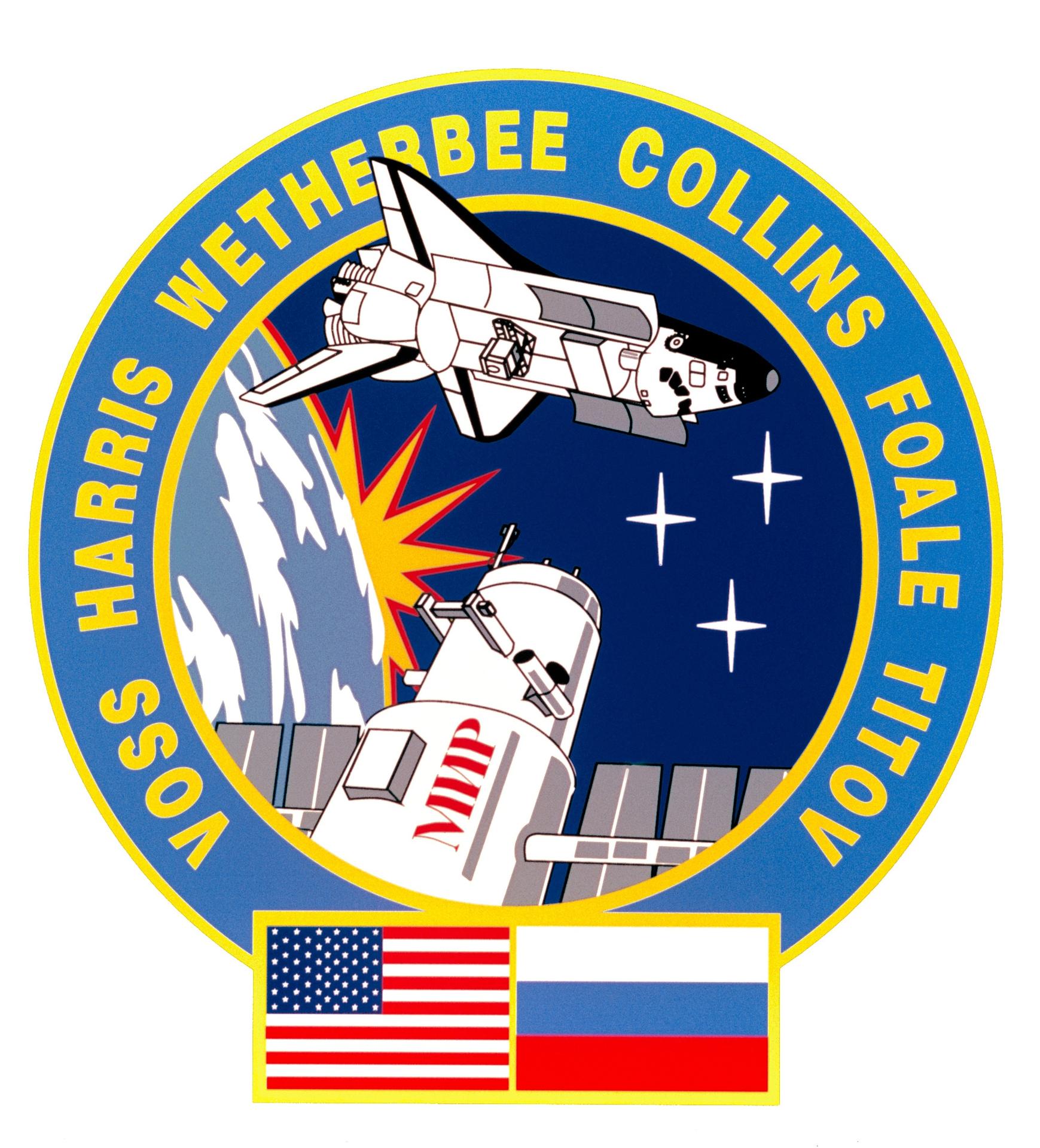 STS-63 crew patch