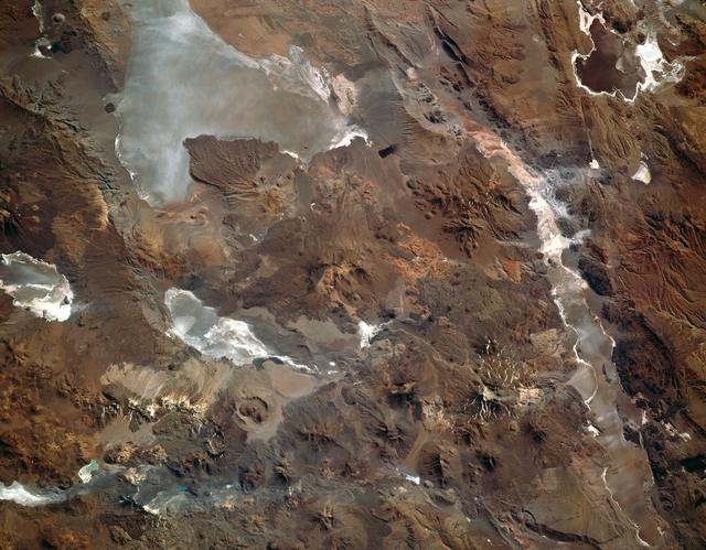 NASA image: Altiplano of the Central Andes as seen from STS-66 shuttle Atlantis