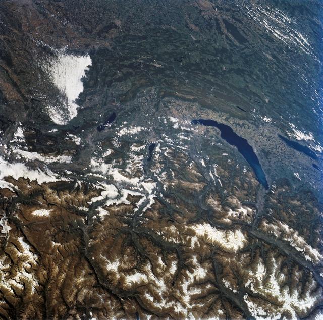 NASA image: Lake Geneva, France/Italy/Switzerland