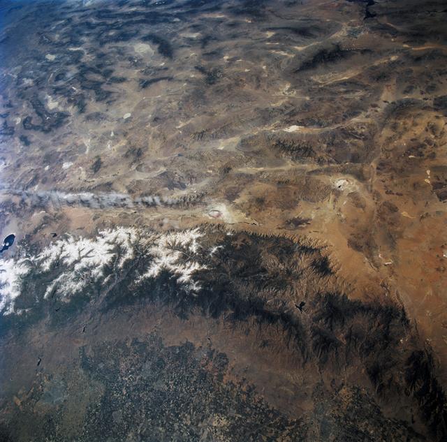 NASA image: Sierra Nevada, California