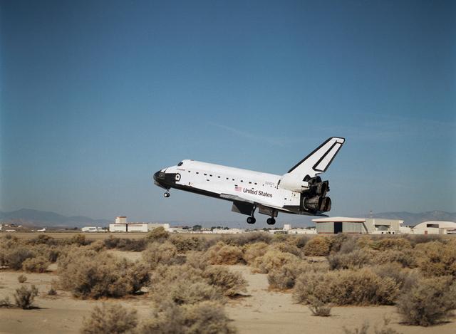 NASA image: STS-68 landing at Edwards Air Force Base