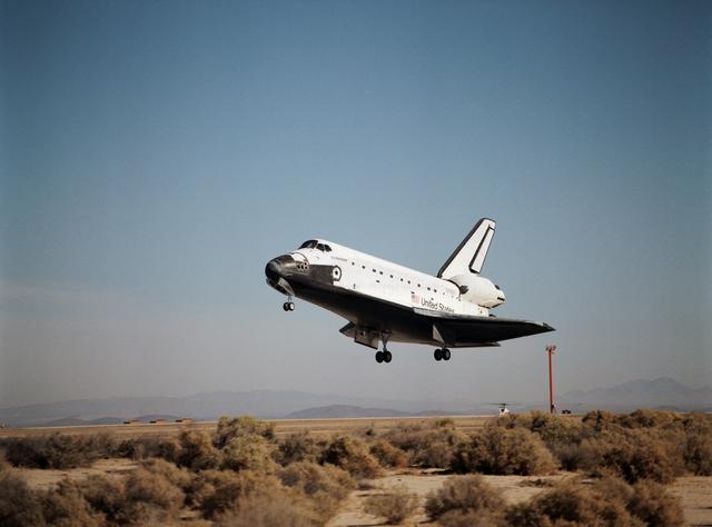 NASA image: STS-68 landing at Edwards Air Force Base