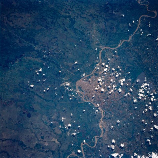 NASA image: Asuncion, Paraguay