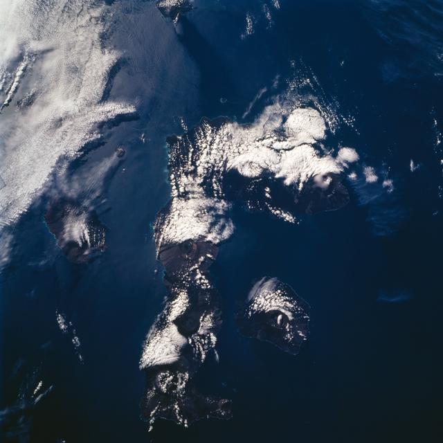 NASA image: Isabela Island, Galapagos Islands