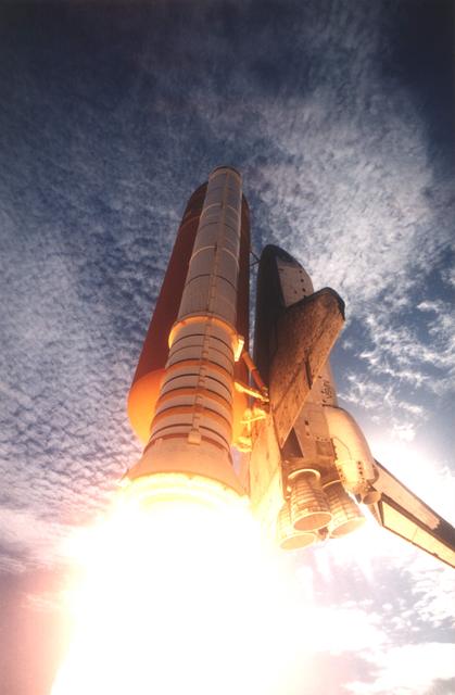 NASA image: STS-73 launch views