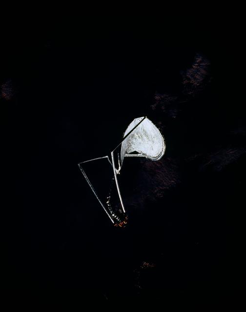 NASA image: IAE - Inflatable Antenna Experiment