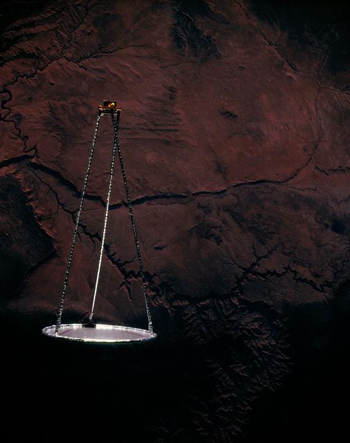 NASA image: IAE - Inflatable Antenna Experiment