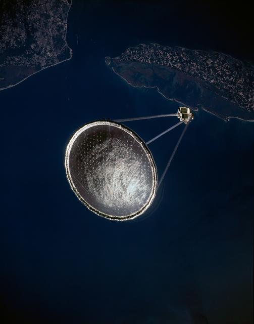 NASA image: IAE - Inflatable Antenna Experiment