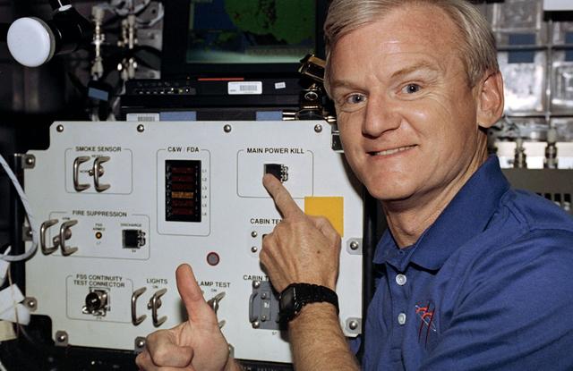 NASA image: Casper at control board