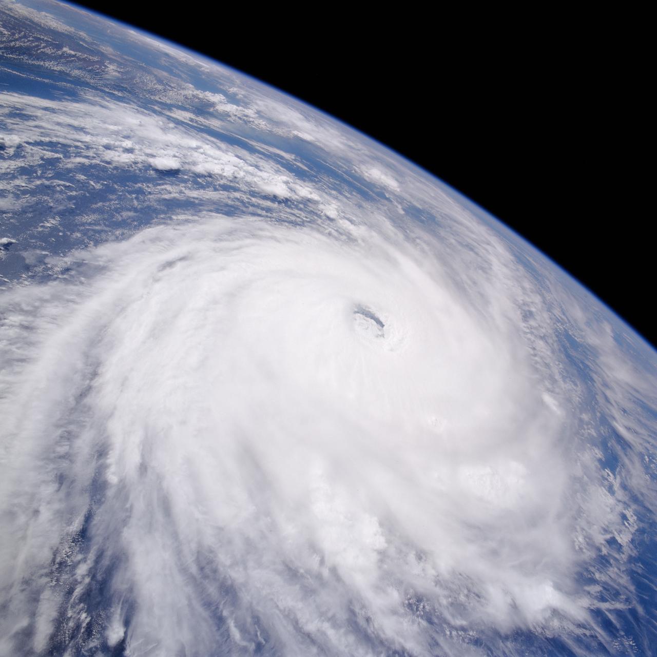 STS080-731-009 (19 Nov.-7 Dec. 1996) --- The space shuttle Columbia astronauts photographed this Southern Hemisphere cyclone named Daniella, as it gathered force off the east coast of Madagascar in the Indian Ocean. Being in the Southern Hemisphere it spins clockwise, just the opposite of the Northern Hemisphere hurricanes and typhoons.