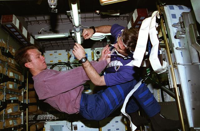 NASA image: RME 1327 - Crew Medical Restraint System (CMRS)