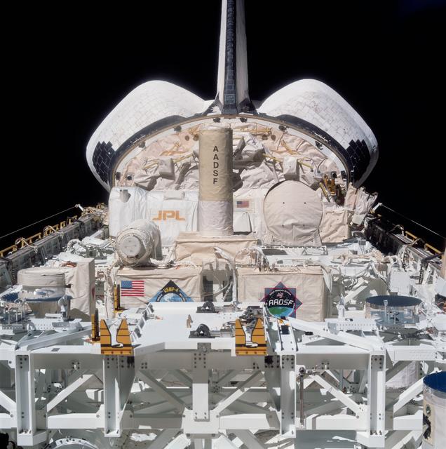 NASA image: USMP-4, United States Microgravity Payload 4 in payload bay