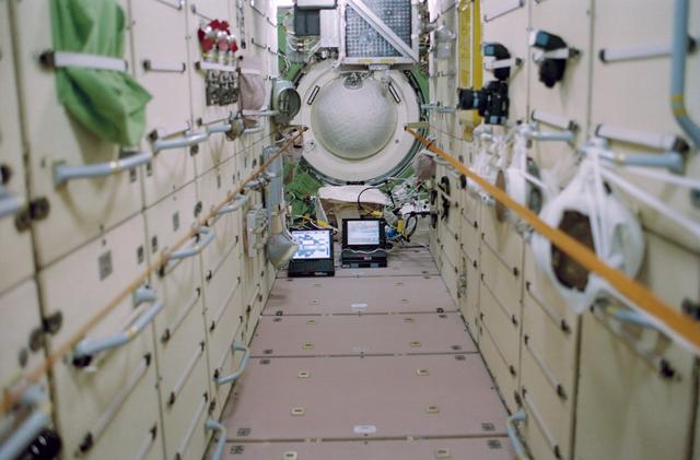 NASA image: View of PGSCs used for teleconferencing in the FGB/Zarya module