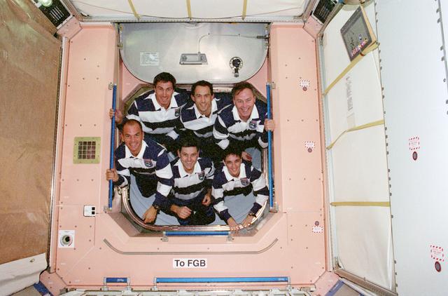 STS-88 inflight crew portrait