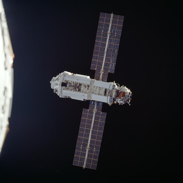 NASA image: Zenith (-ZA/Plane III) side of the FGB/Zarya