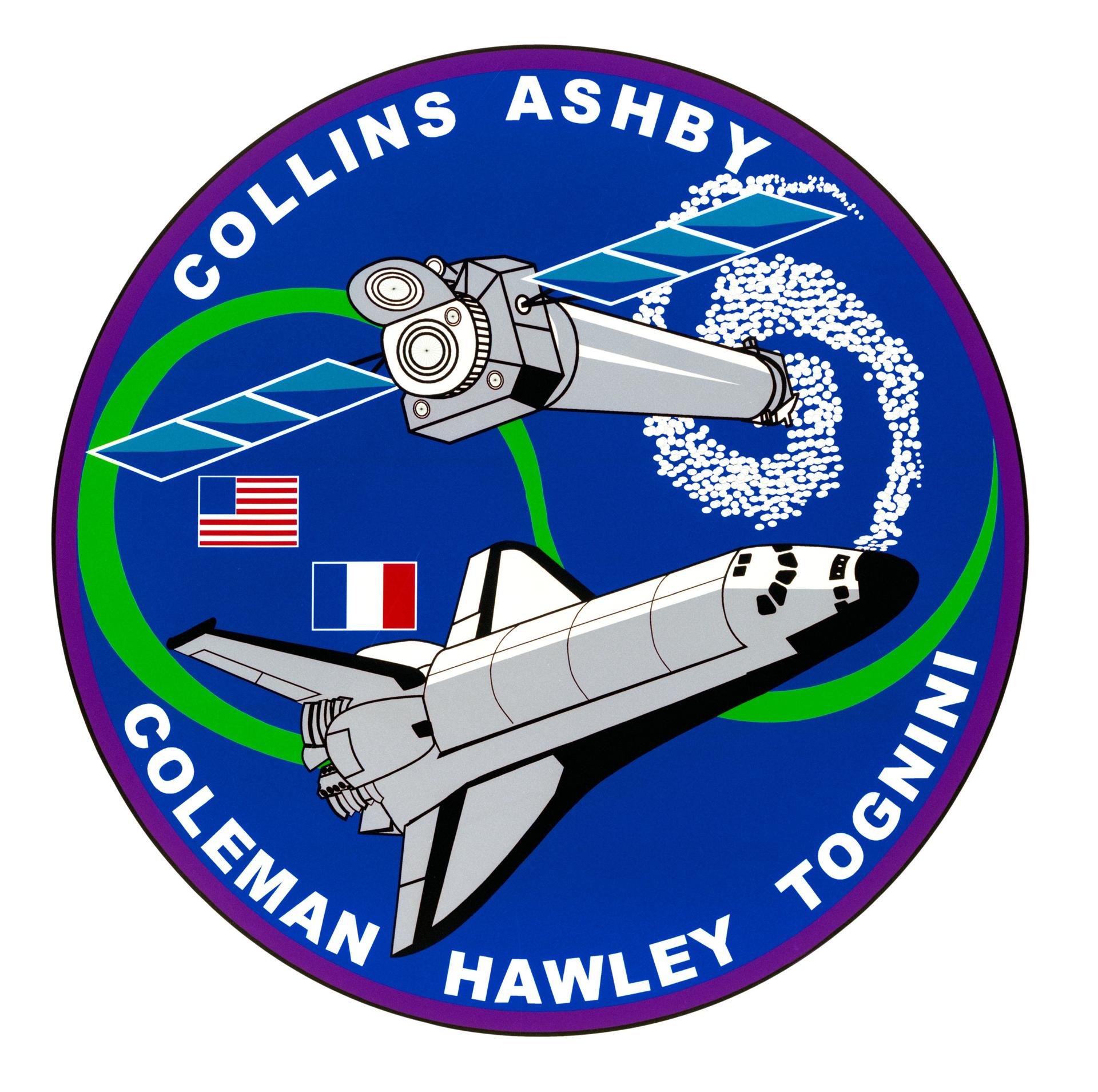 STS-93 mission patch