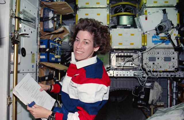 NASA image: VRAFE - Ellen Ochoa in Spacehab