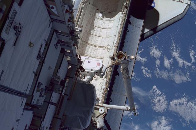 NASA image: P6 Truss, port side of the Integrated Equipment Assembly (IEA)