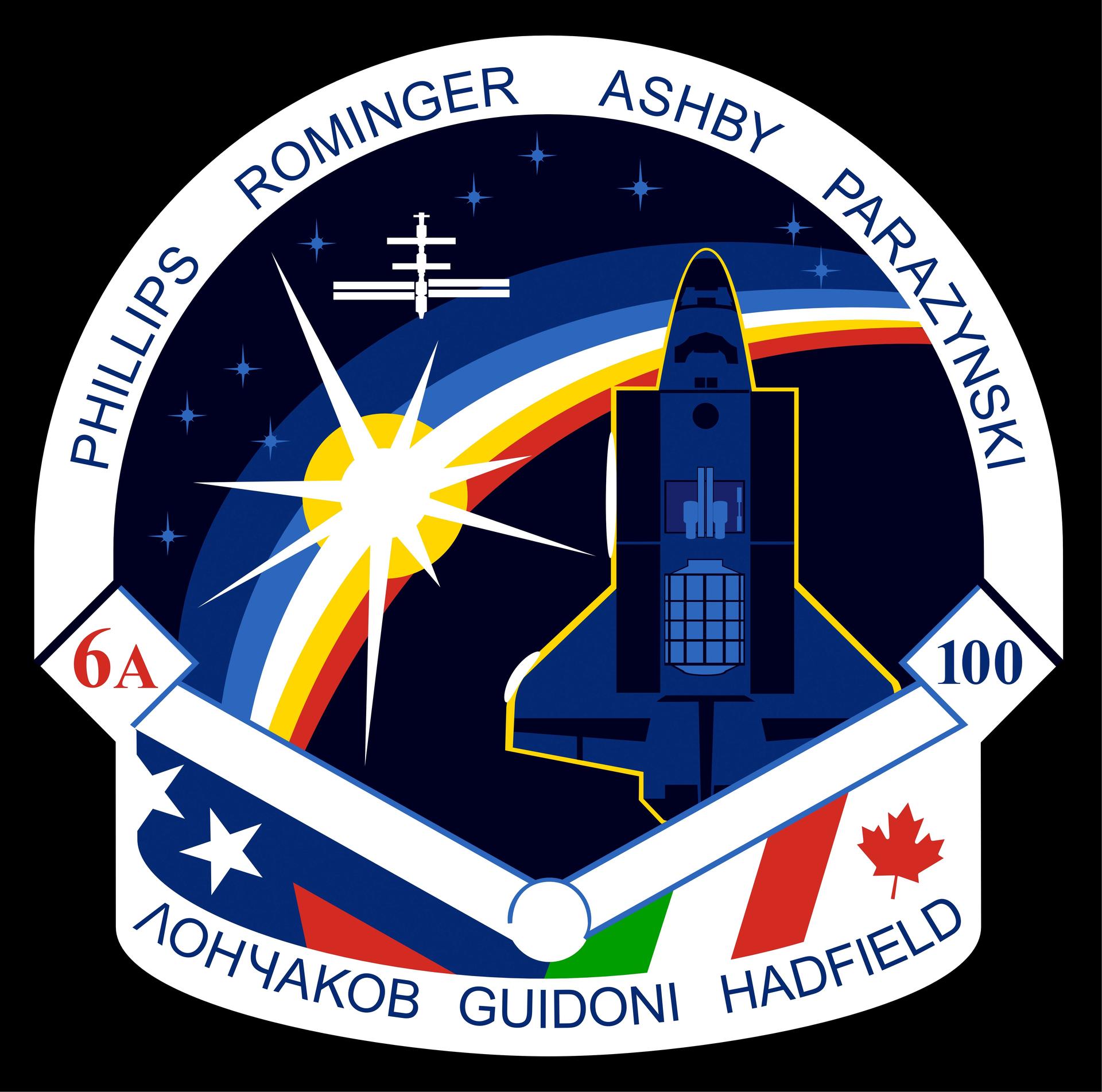 STS-100 patch