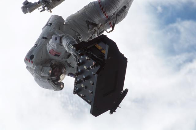 EVA 4 - Massimino with EMS on RMS arm