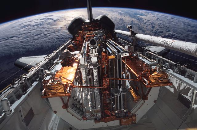 NASA image: Empty payload bay prior to docking