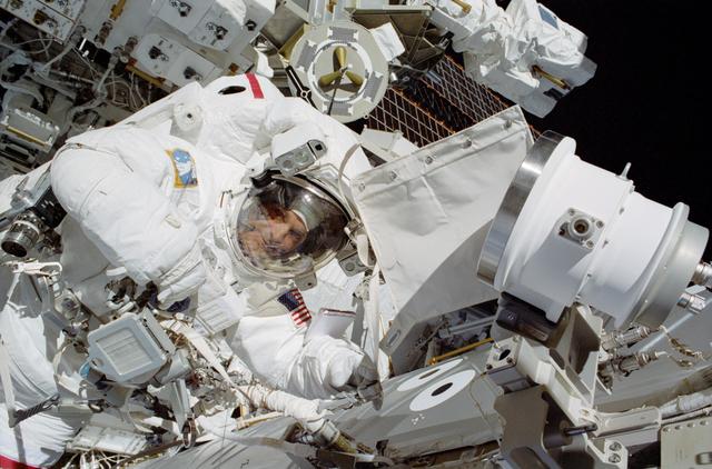NASA image: MS Wolf during EVA 2