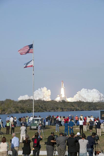 NASA image: STS-133 launch