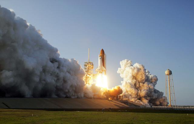 NASA image: STS-133 launch