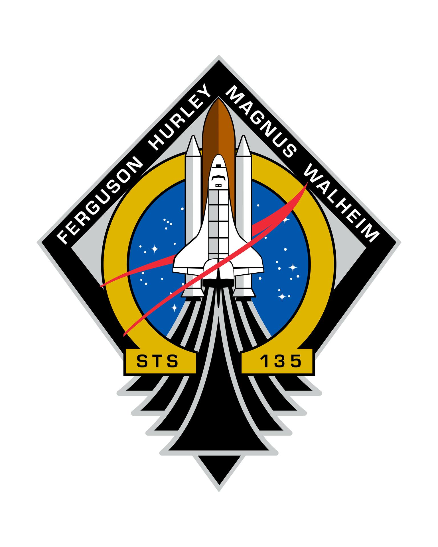 STS-135 patch