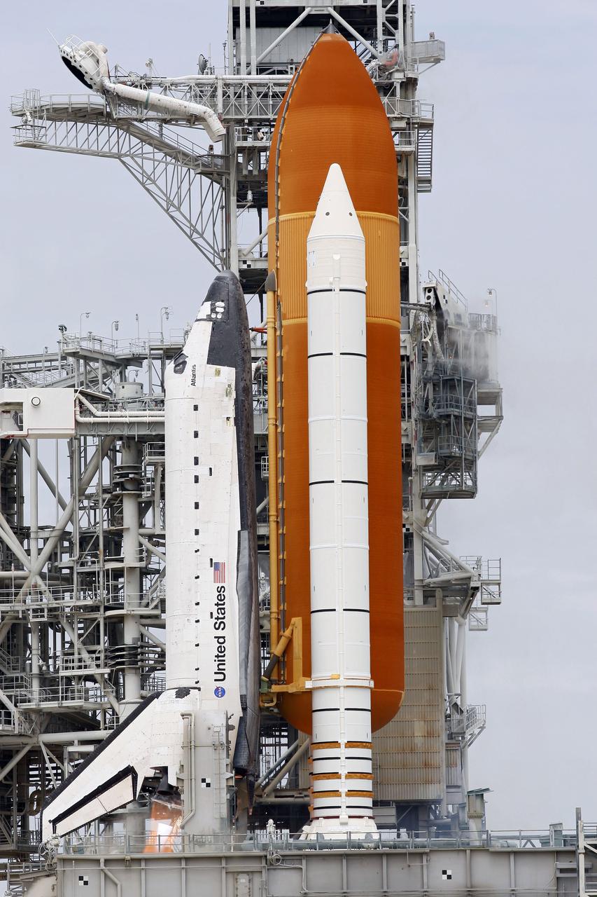 STS135-S-131 (8 July 2011) --- At NASA's Kennedy Space Center in Florida, space shuttle Atlantis' main engines and solid rocket boosters ignite on Launch Pad 39A as it lifts off on its STS-135 mission to the International Space Station. Onboard are NASA astronauts Chris Ferguson, commander; Doug Hurley, pilot; Sandy Magnus and Rex Walheim, both mission specialists. STS-135 will deliver the Raffaello multi-purpose logistics module packed with supplies and spare parts for the space station. Atlantis also carries the Robotic Refueling Mission experiment that will investigate the potential for robotically refueling existing satellites in orbit. In addition, Atlantis will return with a failed ammonia pump module to help NASA better understand the failure mechanism and improve pump designs for future systems. STS-135 will be the 33rd flight of Atlantis, the 37th shuttle mission to the space station, and the 135th and final mission of NASA's Space Shuttle Program. Photo credit: NASA