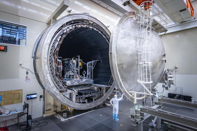 NASA image: NASA’s IMAP Arrives at NASA Marshall For Testing in XRCF