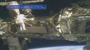 Recientemente: Preparando la estación espacial para renovar los paneles solares - 18/03/22