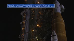 Recientemente: El megacohete lunar Artemis I es transportado a la plataforma de lanzamiento