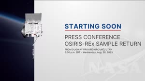 Press Conference - OSIRIS-REx Sample Return