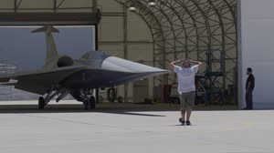 NASAâ€™s X-59 Quiet Supersonic Aircraft Begins Taxi Tests Broll