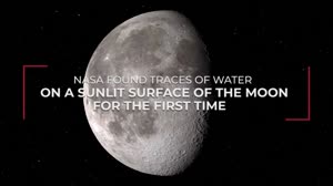 SOFIA Discovers Water on a Sunlit Surface of the Moon