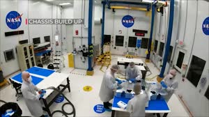 NASA Artemis Moon Rover Model Build Time-lapse