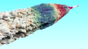 Artemis Spacecraft Launch Abort Simulated by NASA Supercomputers