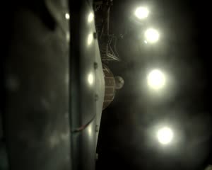 Top down view of Artemis I launch