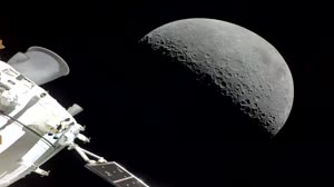Flight Day 20: Orion Completes Lunar Flyby