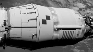 Orion Camera Captures SLS Core Stage