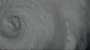 HURRICANE FRANKLIN IS SEEN FROM THE INTERNATIONAL SPACE STATION