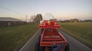 Orion Spacecraft Artemis 1 Transportation Truck View Time-lapse from Lahm Airfield in Mansfield, Ohio to NASAâ€™s Plum Brook Station Space Environments Complex, Sandusky, Ohio
