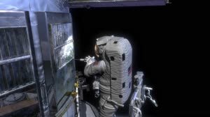 HST SM4 Battery Module Replacement EVA Zoom Out